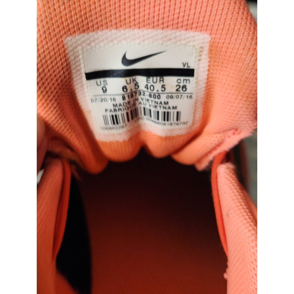 Nike Roshe G Golf Shoes Sunset Glow Orange Womens 9 818732-800 Spikeless Sneaker - Picture 6 of 7